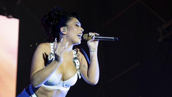 La presentación de Kali Uchis en el Estéreo Picnic