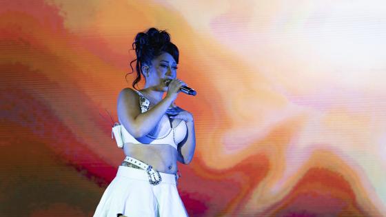 La presentación de Kali Uchis en el Estéreo Picnic