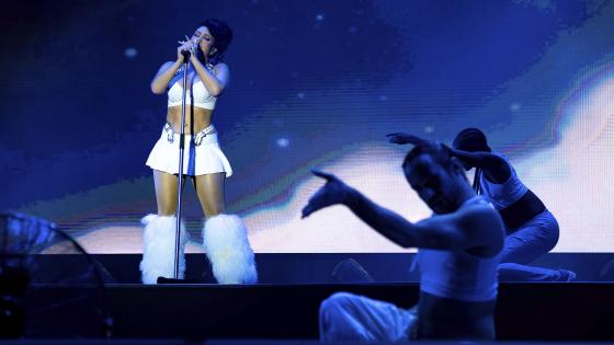 La presentación de Kali Uchis en el Estéreo Picnic