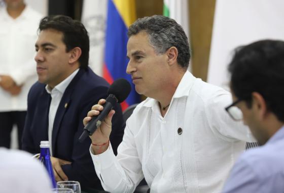 Anibal Gaviria Gobernador de Antioquia