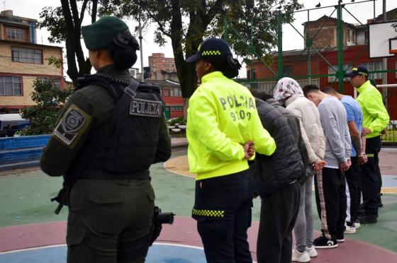 Capturan-banda-delincuencial-en-Bogotá