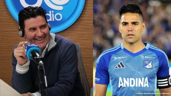 "Dinosaurio": Nestor Morales se despacha contra Falcao