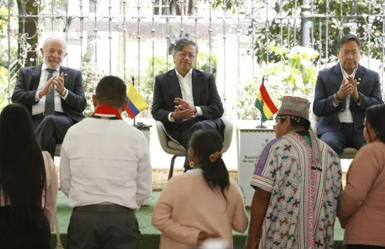 Presidentes en la Cumbre Amazónica