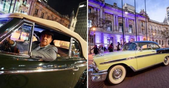 Desfile Nacional de Autos Clásicos y Antiguos en Bogotá