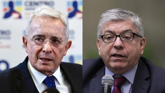 Expresidentes Álvaro Uribe y César Gaviria.