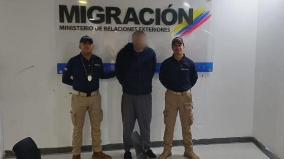 El extranjero fue detenido en Kennedy y expulsado por Migración Colombia.