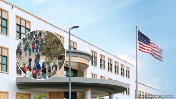 Ataque a Embajada de EE. UU. deja cuatro policías heridos