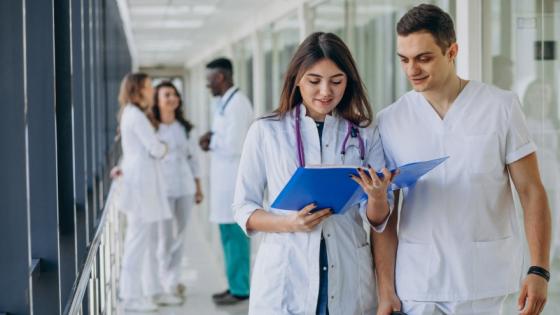 Estudiantes de medicina, imagen de referencia.