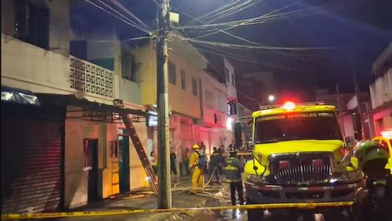 Incendio en Neiva.