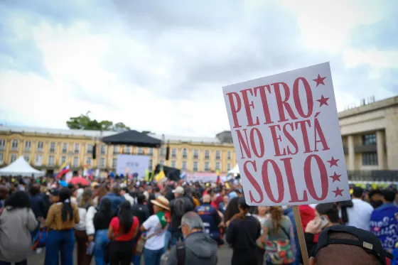 Marchas en Bogotá