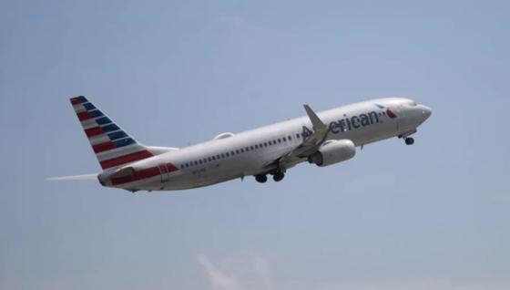 Avión de American Airlines.
