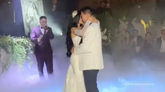 Jhonny Rivera boda