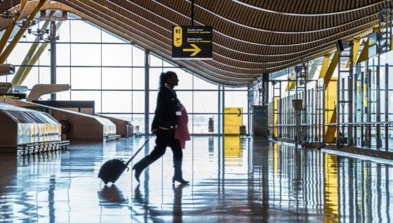 Imagen de referencia de aeropuerto de España.