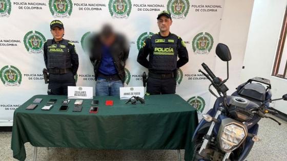 Así robaba un motoladrón capturado en Bosa