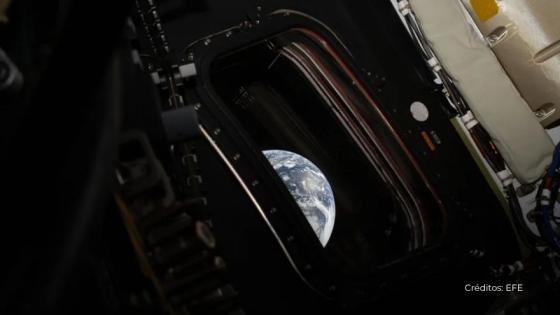 Astronautas de Artemis en la Tierra. 