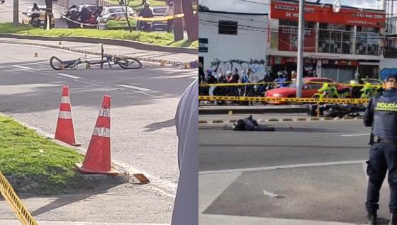 Accidente en Bogotá.