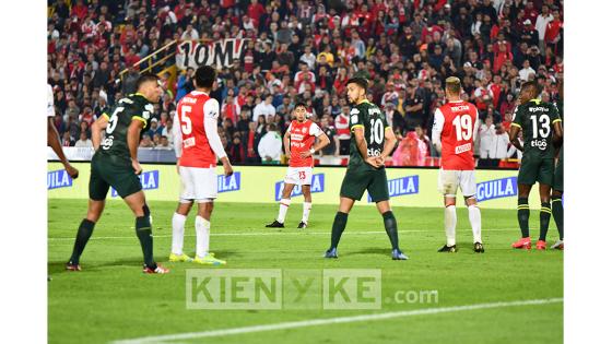 Independiente Santa Fe (2) Atlético Nacional (2).