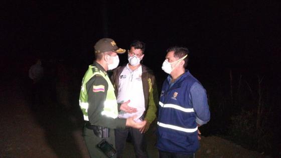 fotos masacre en Llano Verde