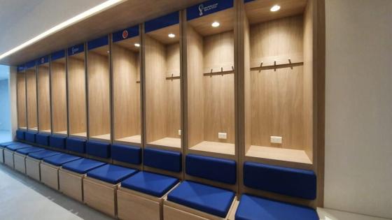 camerino de la Selección Colombia