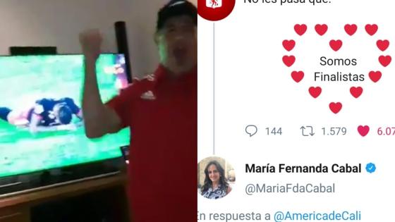 Políticos festejan final del América de Cali