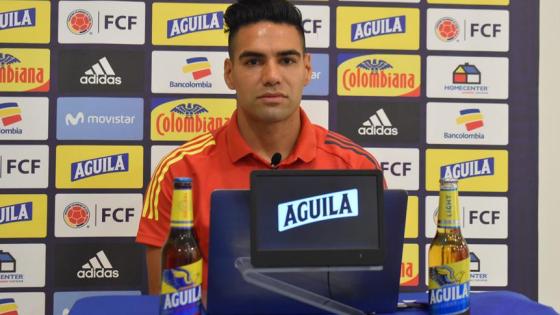 Falcao García, el delantero con el número '3' en la espalda