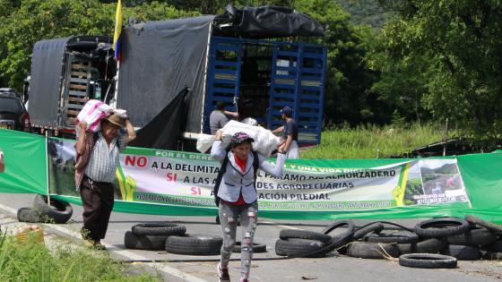 ley de páramos protestas campesinos