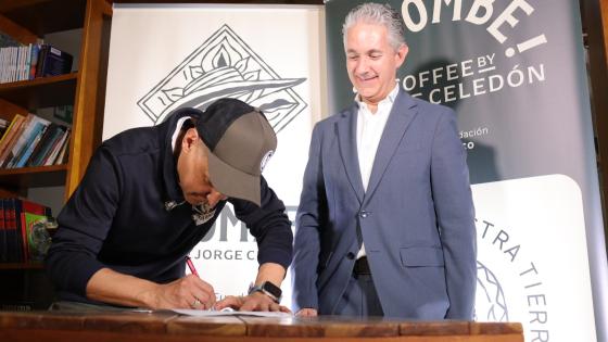 Alianza entre Jorge Celedón y Fundación Barco.