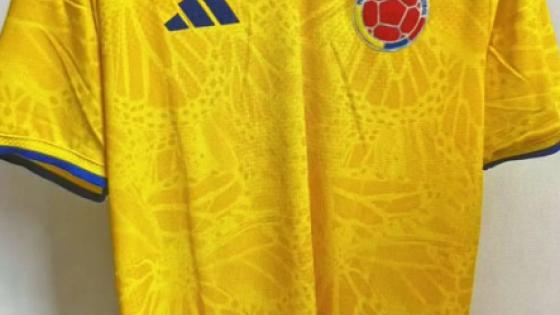 Esta sería la nueva camiseta de la Selección Colombia.