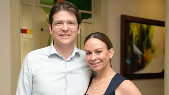 María Claudia Tarazona y Miguel Uribe.