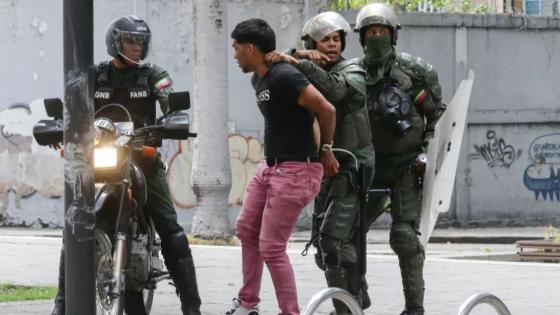 Captura en Venezuela.