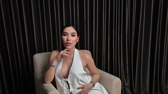 Aida Victoria Merlano revela el rostro de su bebé