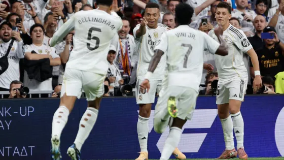 Partido de Real Madrid contra el Barcelona