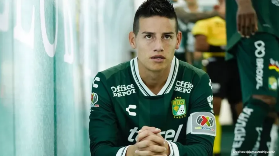 James Rodríguez molesto con su entrenador