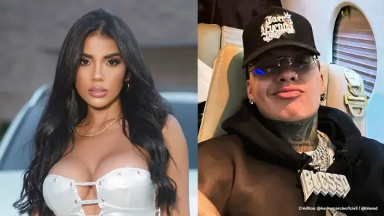 Karina García habla de su relación con Blessd