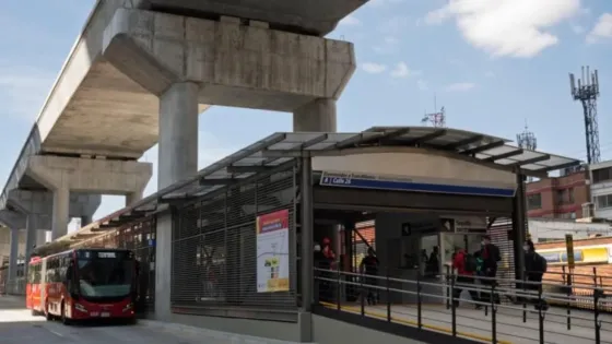 Estación transmilenio calle 26