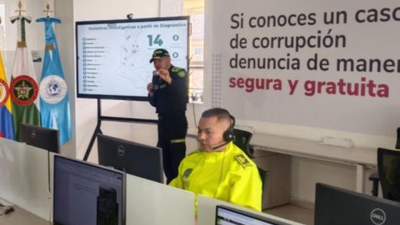 Rueda de prensa de la Dirección de Investigación Criminal e Interpol.